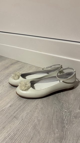 Zapatos comunión niña blancos