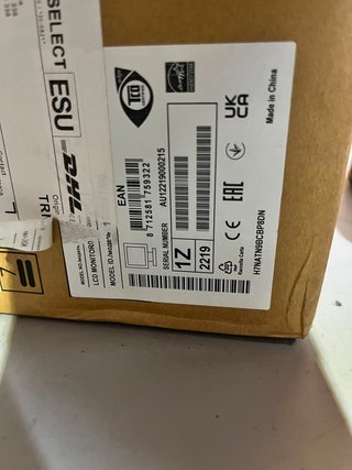 Monitor touch Philips 172B9T 17 + Scatola