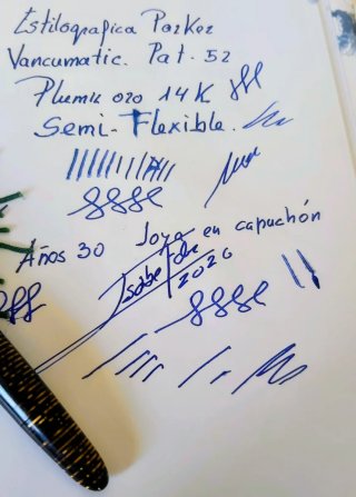 Pluma Parker Vacumatic. Estado excelente.