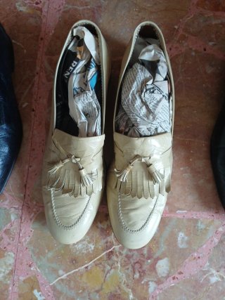 Scarpe uomo Rossetti beige