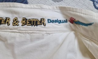 Cazadora Desigual Mujer Blanca