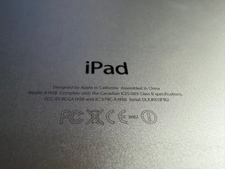 iPad 4 A1458 16GB Negro