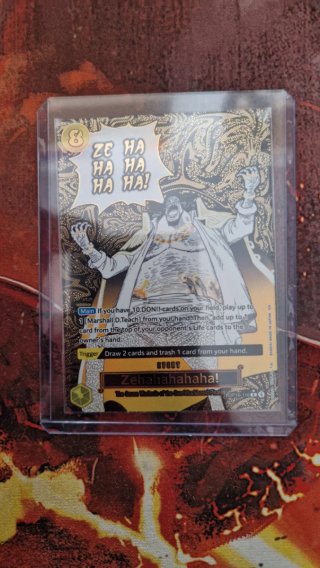 Carta One Piece Zehahahaha! AA