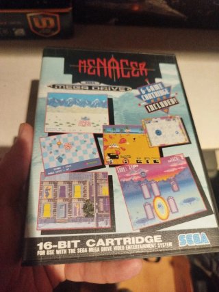 Menacer Megadrive Incompleto + Juego