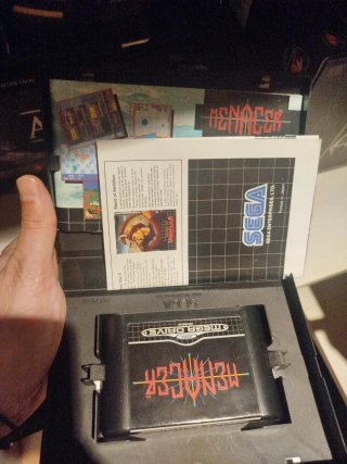 Menacer Megadrive Incompleto + Juego