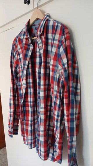 Camisa Tommy Hilfiger cuadros XL