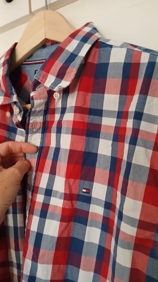 Camisa Tommy Hilfiger cuadros XL