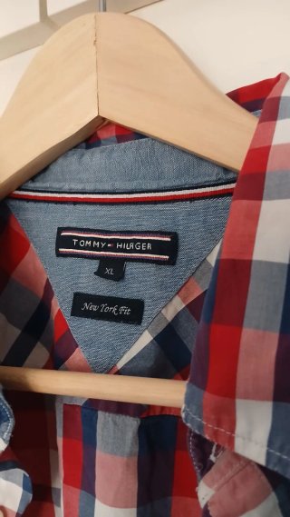 Camisa Tommy Hilfiger cuadros XL