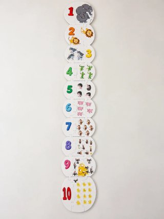 Puzzle educativo Janod números y animales