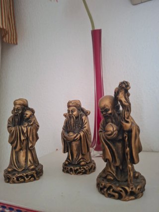 Figuras Fuk Luk Sau - Feng Shui - Dioses chinos