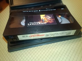 OMAR MUKHTAR: LION OF THE DESERT  VHS