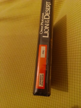 OMAR MUKHTAR: LION OF THE DESERT  VHS
