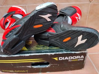 Botas de Moto Diadora Racing Talla 44