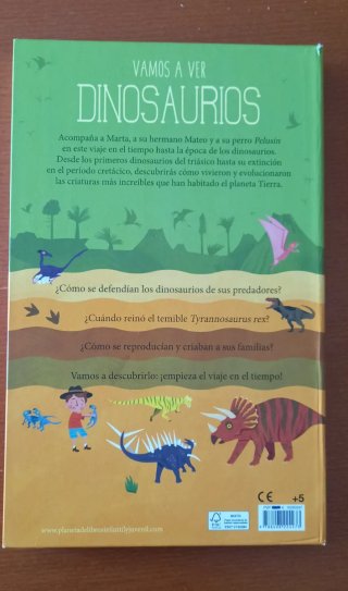 Vamos a ver dinosaurios : un viaje al pasado qu...