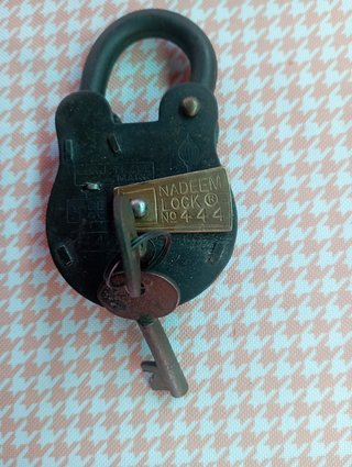 Candado antiguo NADLEM LOCK N° 444