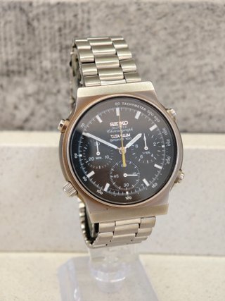Seiko 7A28-7080 Cronografo Titanio