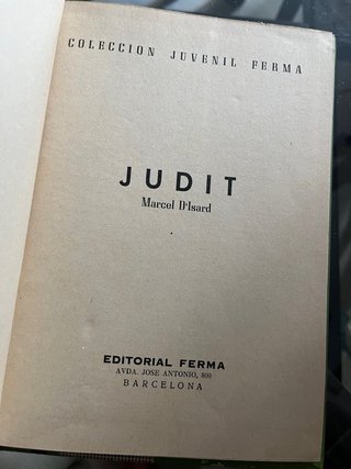 Novela gráfica de la historia de Judit