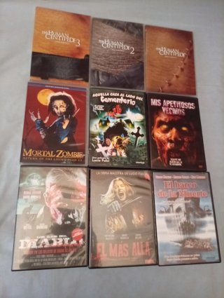 LOTE Sergio 9 DVD Terror