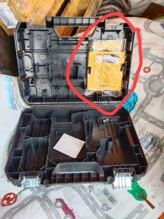 Maletín DeWalt Amoladora/Taladro Percutor