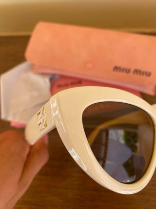 Gafas de Sol Luxury Cat Eye Blancas