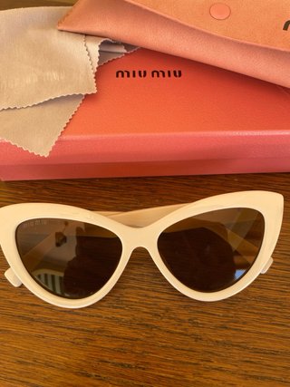 Gafas de Sol Luxury Cat Eye Blancas