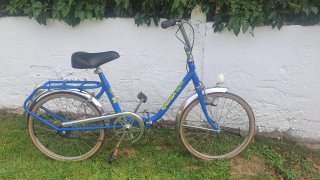 Bicicleta Clásica Rabasa Vintage Azul