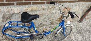 Bicicleta Clásica Rabasa Vintage Azul