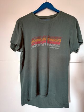 T-shirt La Sportiva 100% cotone verde oliva