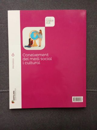 Pack de 3 llibres de geografia de 6é de primària