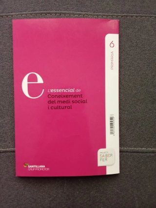 Pack de 3 llibres de geografia de 6é de primària