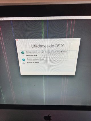 Pantalla iMac Apple Plata