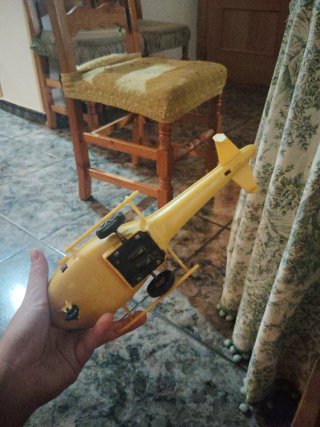 Helicóptero de juguete rescate EH-326