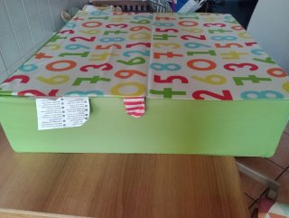 2 Scatole Porta Oggetti Ikea