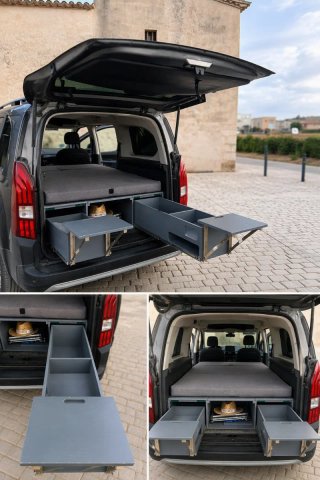 Peugeot Rifter Long Automática + Kit Camper