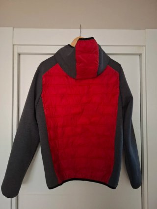 Chaqueta Jack & Jones roja y gris hombre