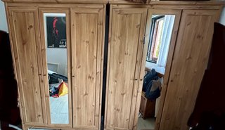 Armario rústico madera Ikea