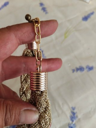Set Collana e Bracciale Dorato