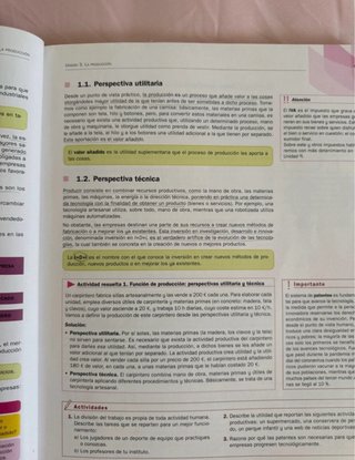 Economía 1.o Bachillerato