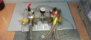 Panel regulador CO2