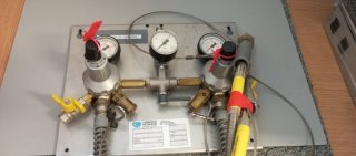 Panel regulador CO2
