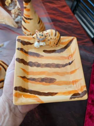 Set cucina gatti vintage ceramica