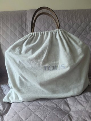 Bolso Tous Marrón y Blanco