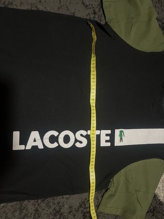 Camiseta Negra y verde Talla S