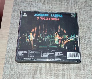 CD Doble Joaquín Sabina y Viceversa - En Directo