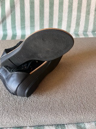 Sandalias planas negras mujer T36