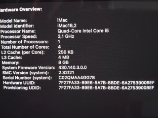 iMac 2015 Plata