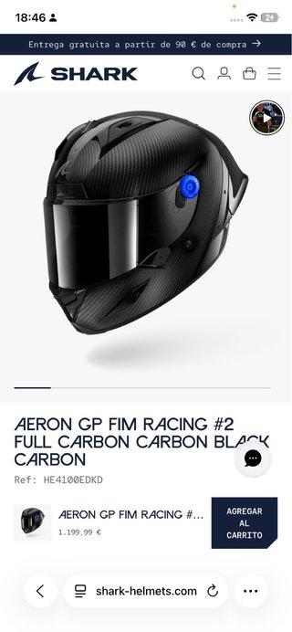 Shark Aero GP Pro Carbono Nuevo