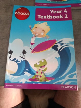 Abacus Year 4 Textbook 1, textbook2, textbook3