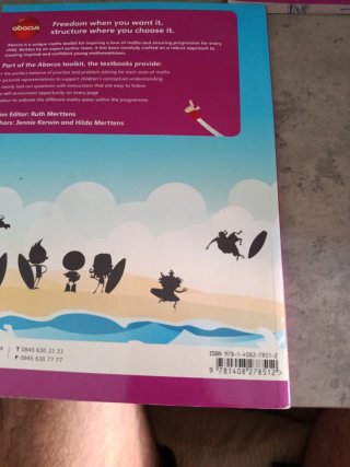 Abacus Year 4 Textbook 1, textbook2, textbook3