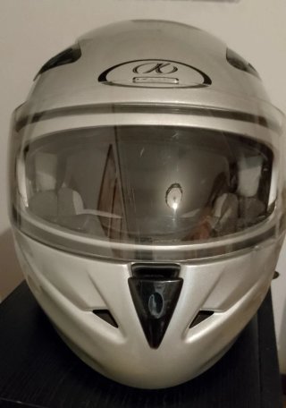 Casco Integral Doble Visera.